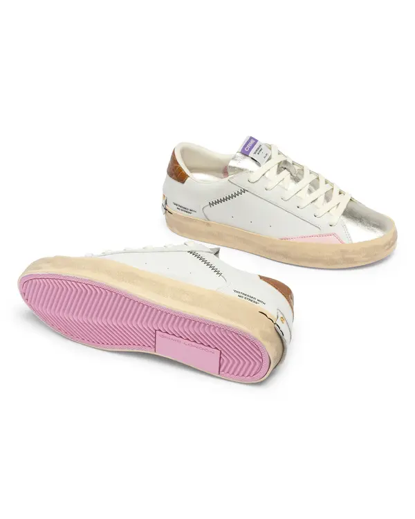 Distressed Sugar Glaze Sneakers 3 Image