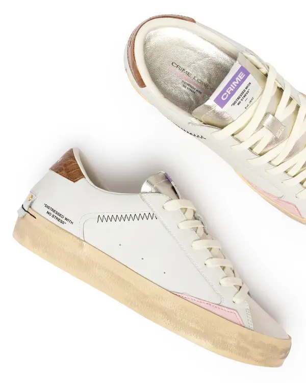 Distressed Sugar Glaze Sneakers 4 Image
