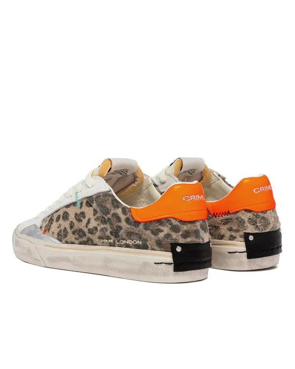 Deconstructed Cheetah Suede Sneakers 2 Image