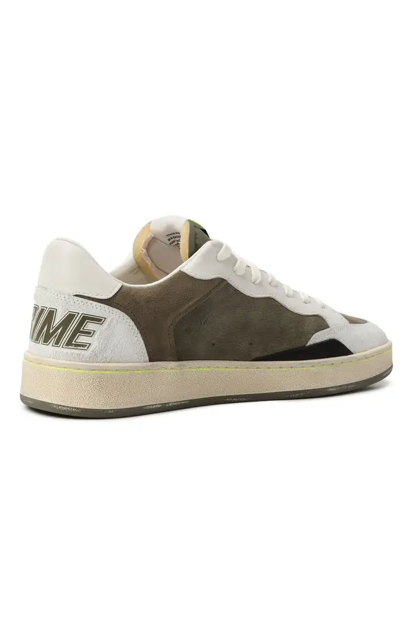 Chelsea Neon Dust Suede Sneakers 3 Image