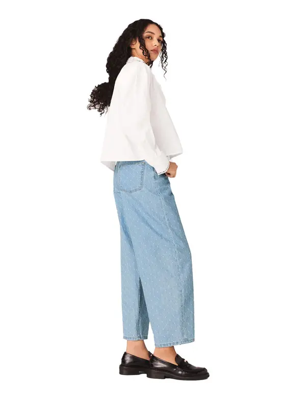 Denim Bomber Jacket 2 Image