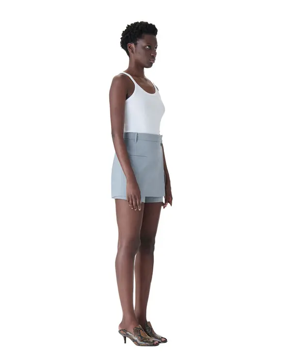 Buttoned Tailored Skorts 3 Image
