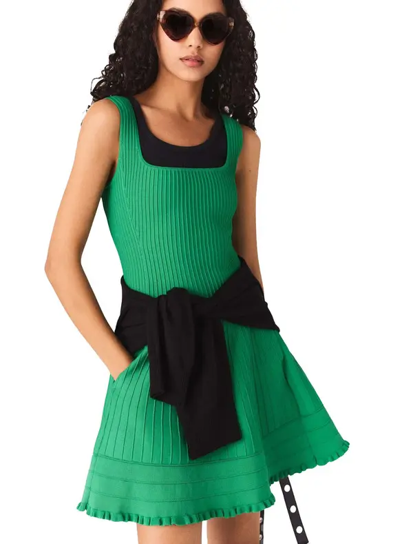 Knit Skater Dress 1 Image