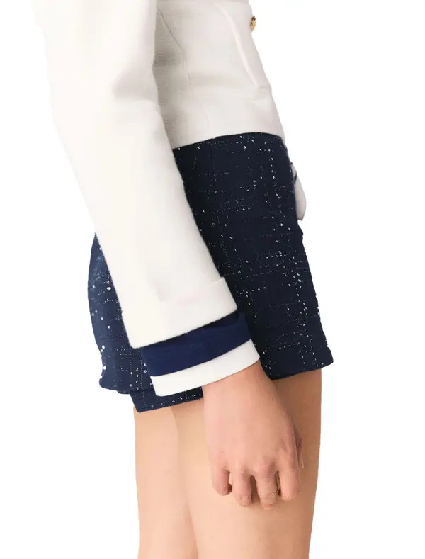 Sequin-embellishment Skort 3 Image