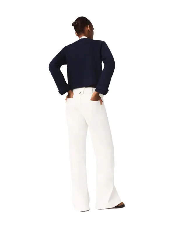 Detachable Embroidered Collar Cardigan 2 Image