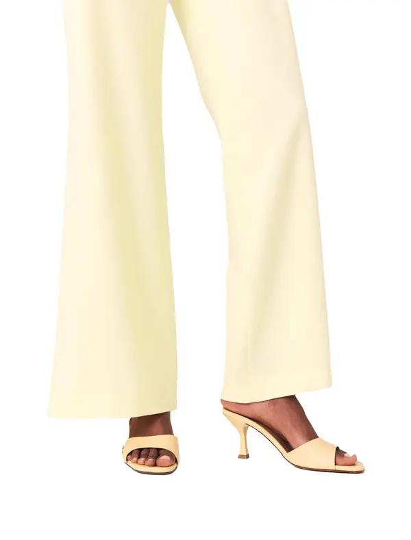 Leather Heeled Mules 3 Image