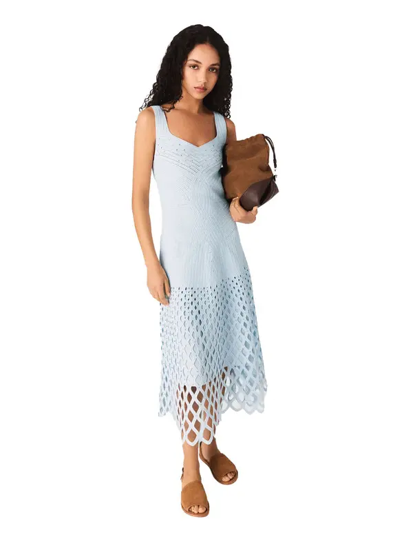 Crochet Dress With Removable Lining 1 Image