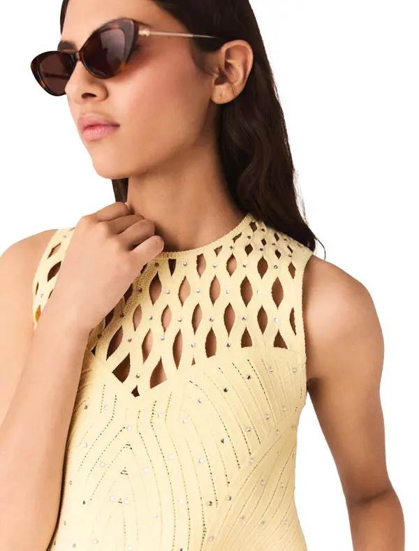 Crochet Rhinestone Top 2 Image