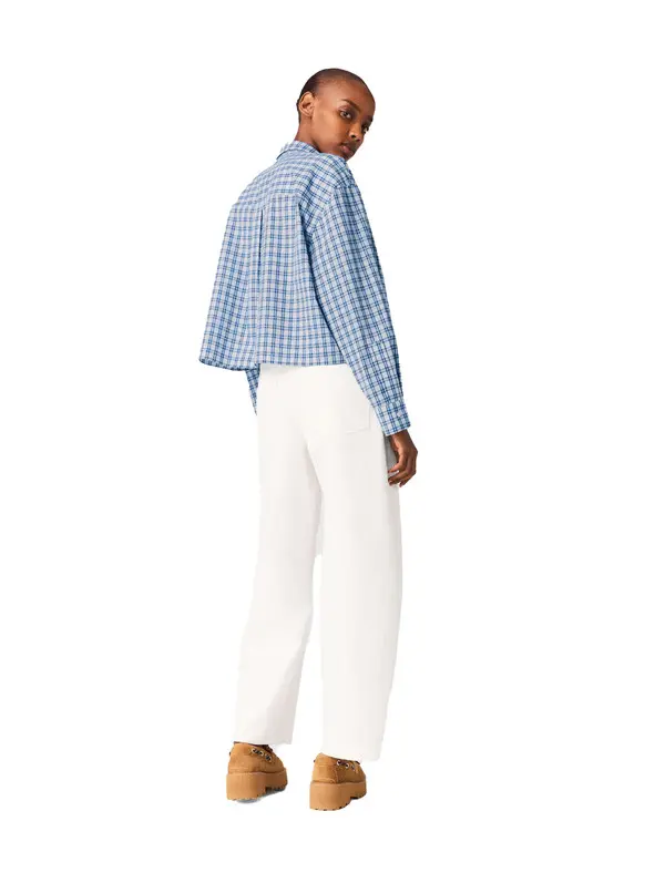 Rhinestone Shirt With Removable Tie 2 Image