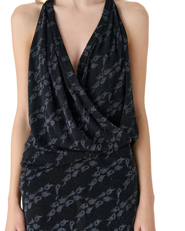 Asymetrical Neckline Dress 2 Image