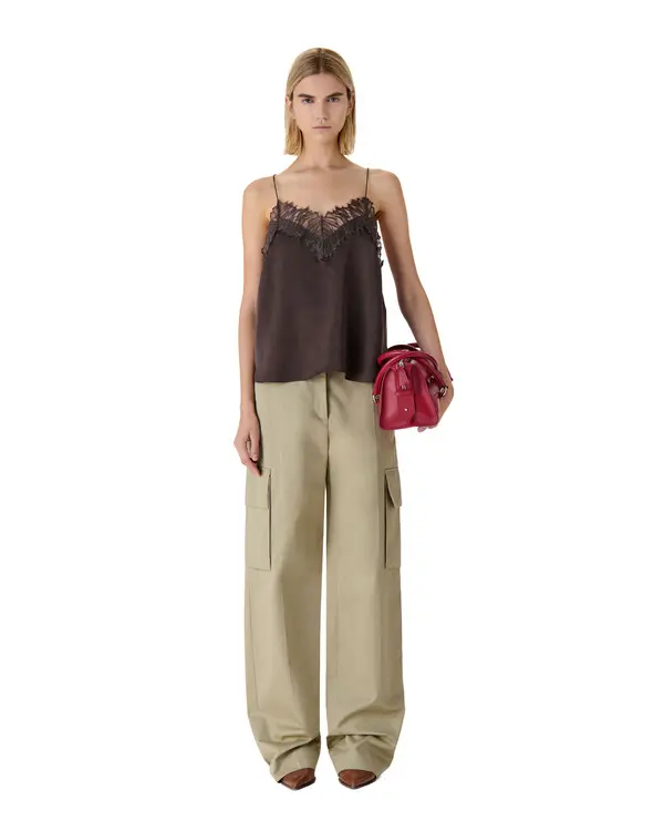 Silk Lace Top 1 Image