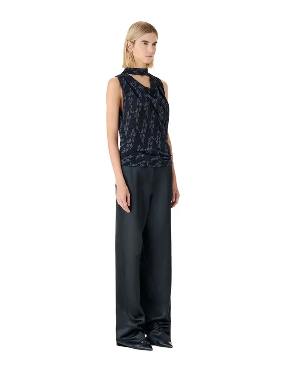 Lurex Draped Top 2 Image