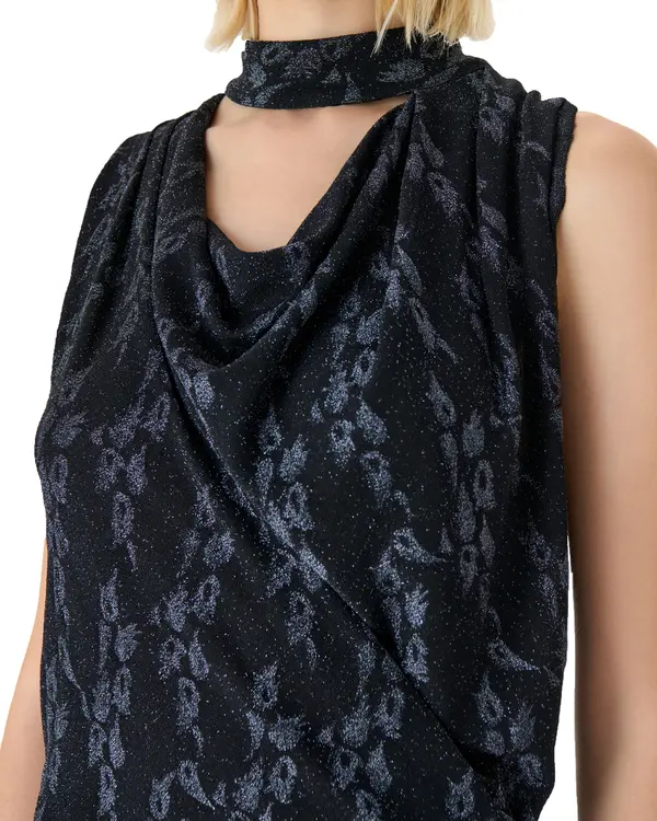 Lurex Draped Top 4 Image