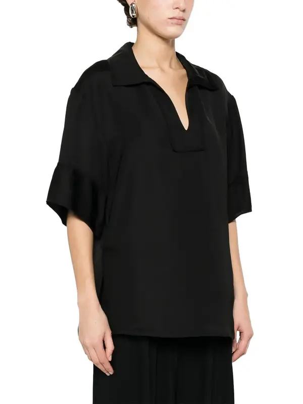 V-Neck Short-Sleeve Top 1 Image