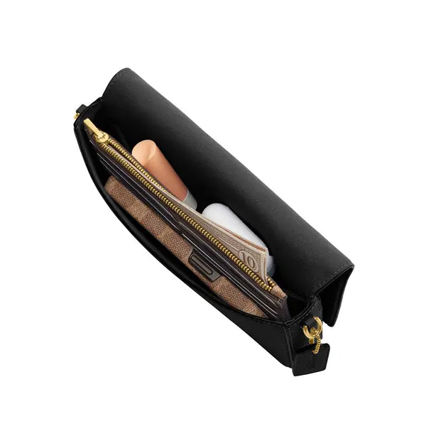 Mila Classic Pebbled Leather Crossbody Bag 4 Image