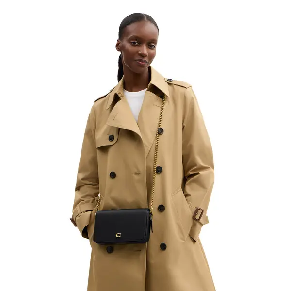 Mila Classic Pebbled Leather Crossbody Bag 5 Image