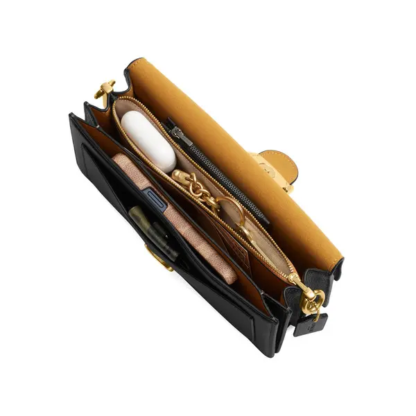 Tabby 26 Polished Pebbled Leather Shoulder Bag 2 Image