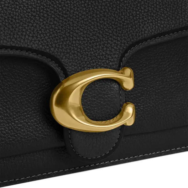 Tabby 26 Polished Pebbled Leather Shoulder Bag 4 Image