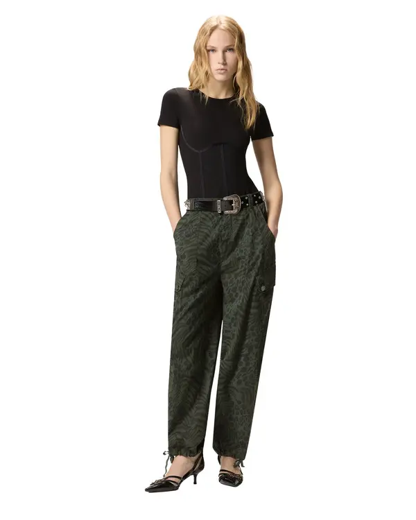 Short-sleeved Corset Bodysuit 2 Image