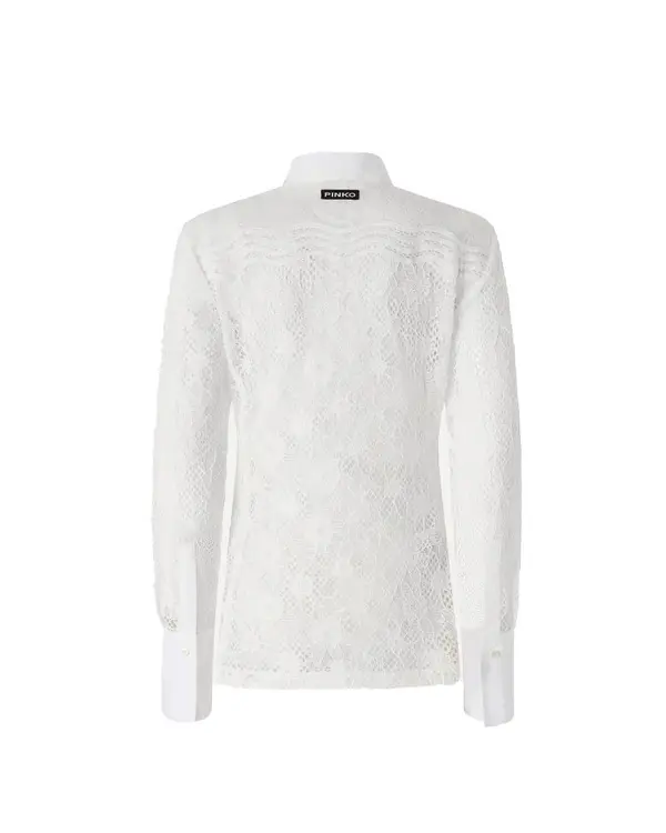 Tulle & Lace Long Sleeve Shirt 1 Image