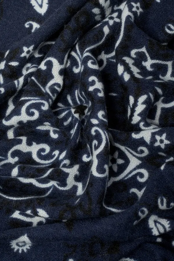 Wool Blend Printed Scarf 1 Image