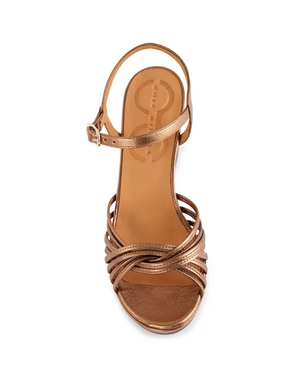 Multi-Strap Block Heel Sandal 1 Image