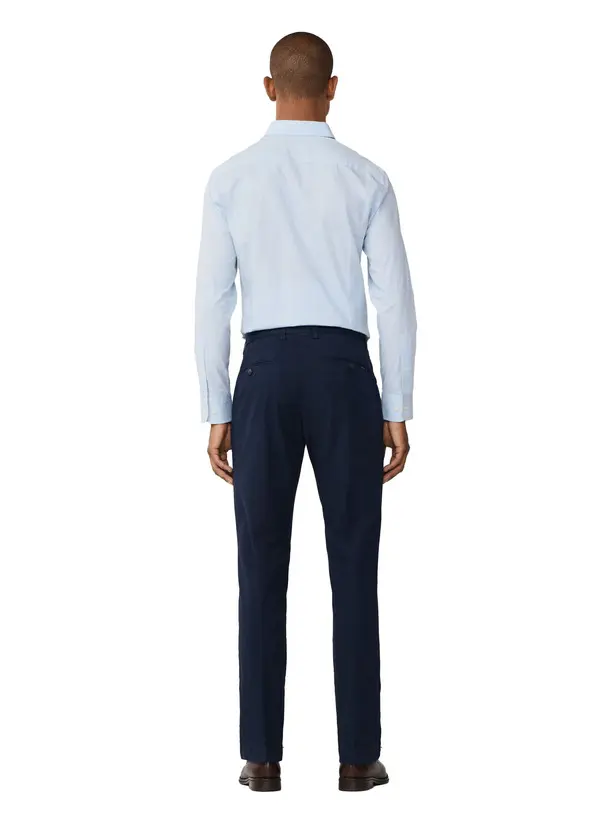Slim Fit Kensington Textured Chino Pants 3 Image