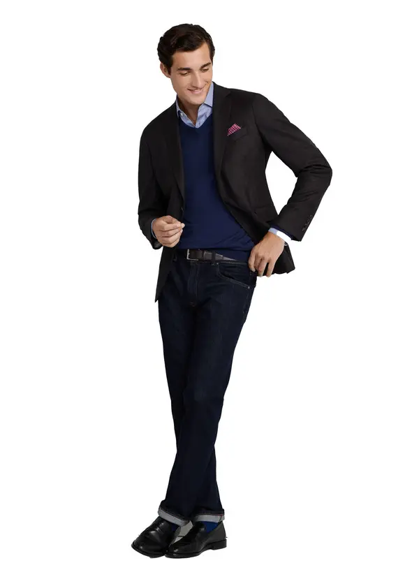 Classic Fit Rinse Wash Denim 3 Image