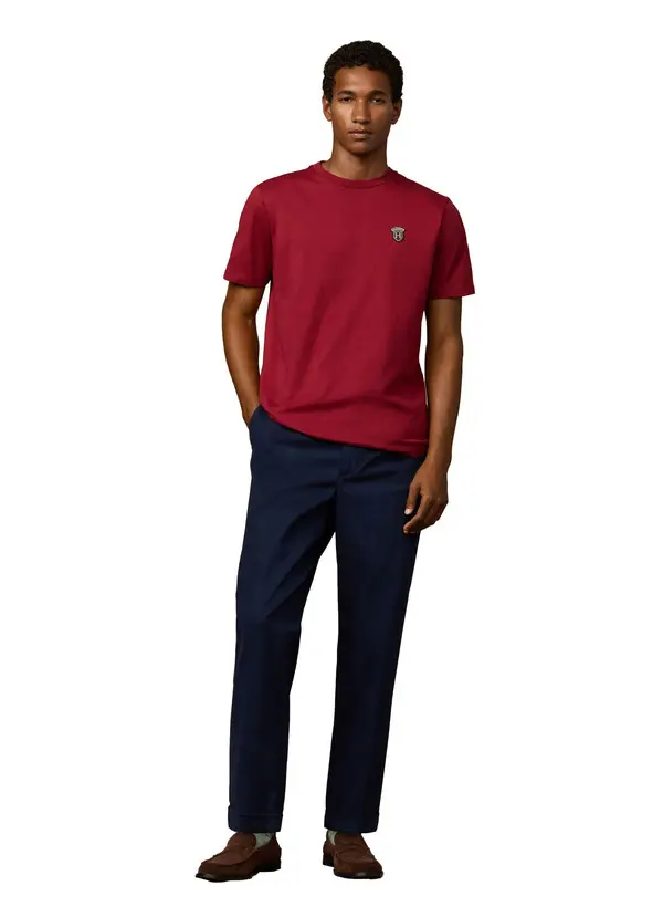 Classic Fit Badge T-shirt 3 Image