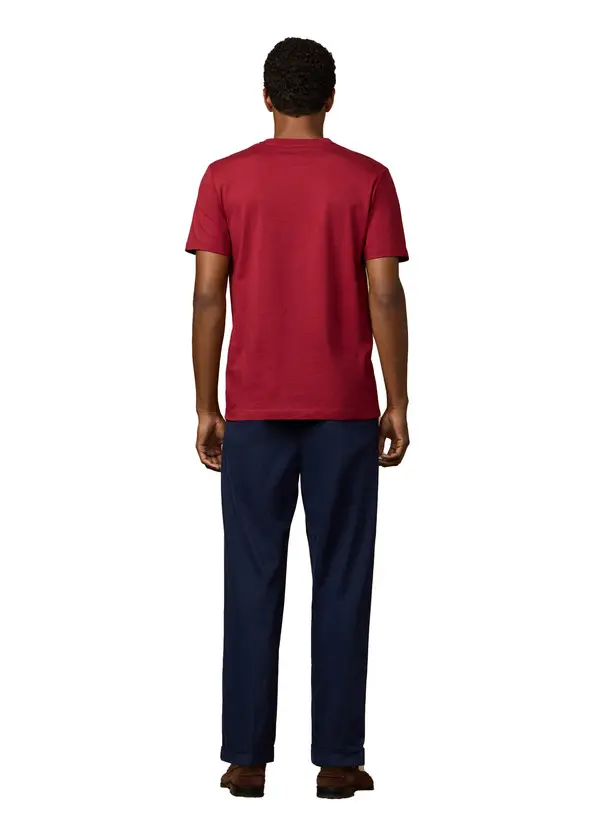 Classic Fit Badge T-shirt 4 Image