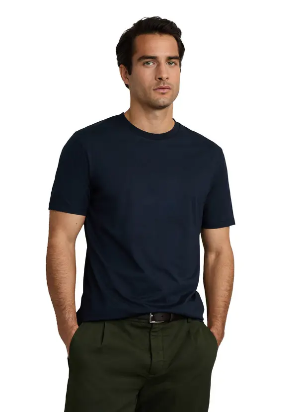 Classic Fit Pima Cotton T-Shirt 2 Image