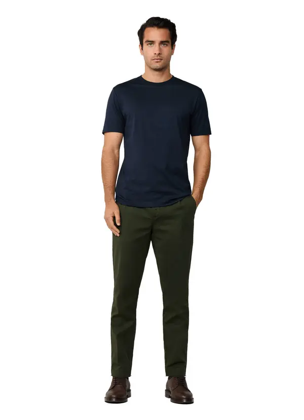 Classic Fit Pima Cotton T-Shirt 3 Image