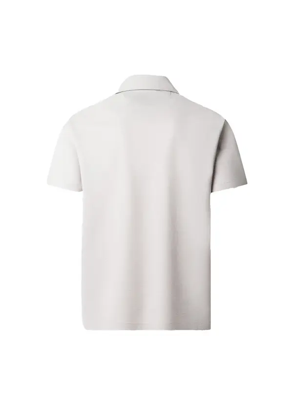 Classic Fit Short Sleeve Oxford Pique Polo 1 Image