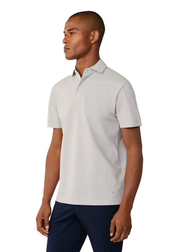 Classic Fit Short Sleeve Oxford Pique Polo 2 Image