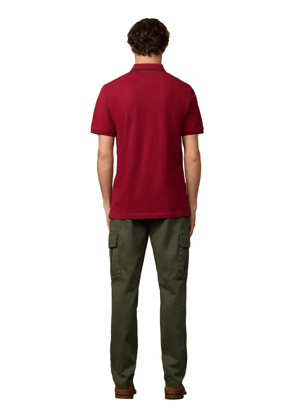 Classic Fit Short Sleeve Badge Polo 3 Image