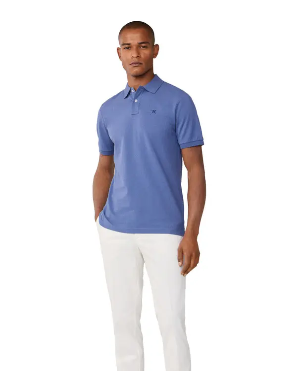 Slim Fit Short Sleeve Pique Polo 2 Image