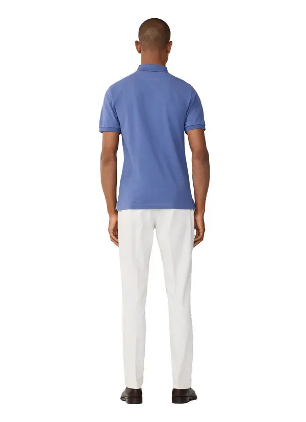 Slim Fit Short Sleeve Pique Polo 3 Image