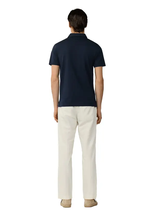 Classic Fit Short Sleeve Pima Polo 3 Image