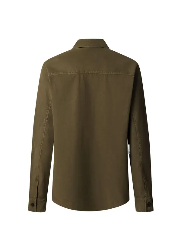 Cotton Twill Overshirt 1 Image