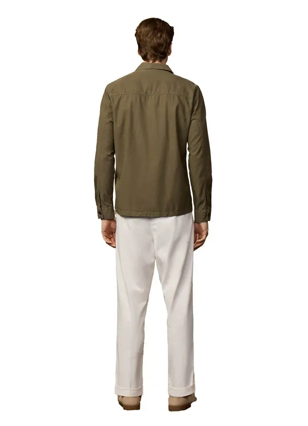 Cotton Twill Overshirt 5 Image