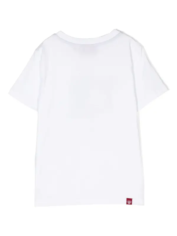 Mini Me Robot Print Short Sleeve T-shirt 1 Image