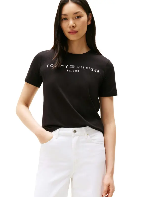 Logo Jersey Crew Neck Short Sleeve T-Shirt 2 Image