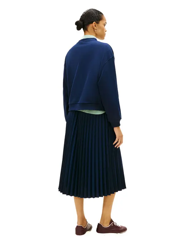 Gold Buttoned Script Sweatshirt 3 Image