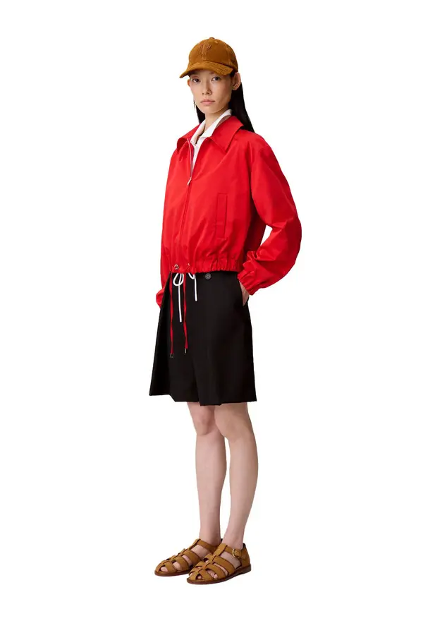 Short Satin Jacket 1 Image