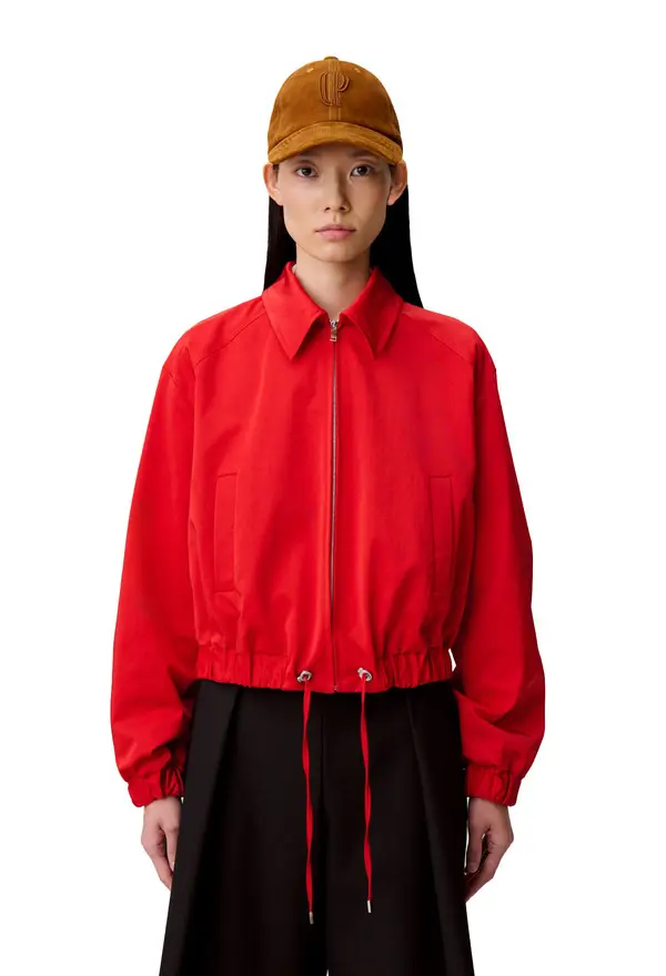 Short Satin Jacket 2 Image