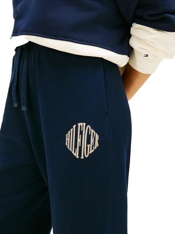 Varsity Terry Cotton Sweatpants 3 Image