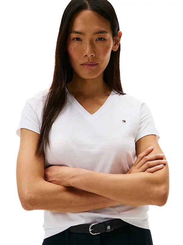 Heritage V-Neck Short Sleeve T-Shirt 1 Image