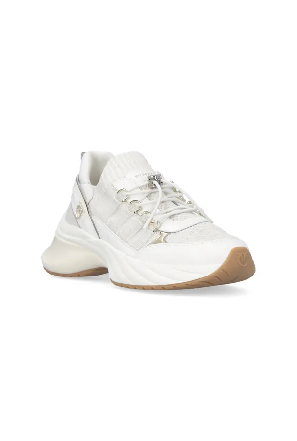 Knitted Sneakers with Laces and Cord Lock 3 Image