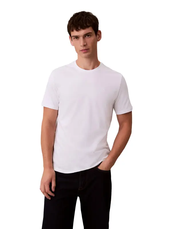 Classic Monogram Short Sleeve T-shirt with Small Logo 1 Image