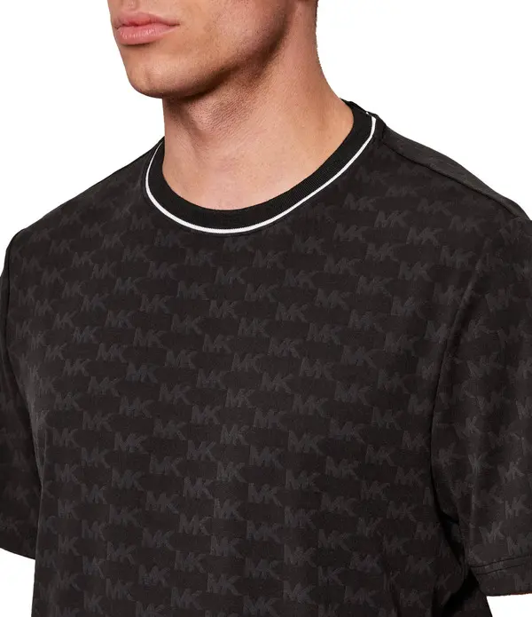 Logo Jacquard Short Sleeve T-Shirt 1 Image